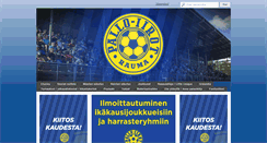 Desktop Screenshot of palloiirot.fi