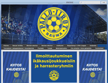 Tablet Screenshot of palloiirot.fi